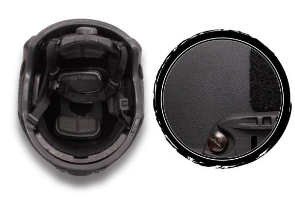 FAST Kevlar Tactical Ballistic Helmet 3 Point Attachment For Police And Military