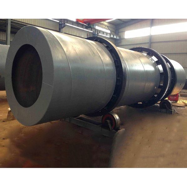 Secador Rotativo Industrial de Alta Eficiência Operação Fácil Secador Rotativo Gangue de Carvão