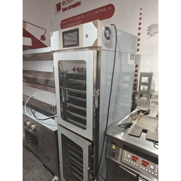HHC-980L Touch Panel Commercial Food Warmer Holding Cabinet 15 Trays Vertical Warming Showcase 
