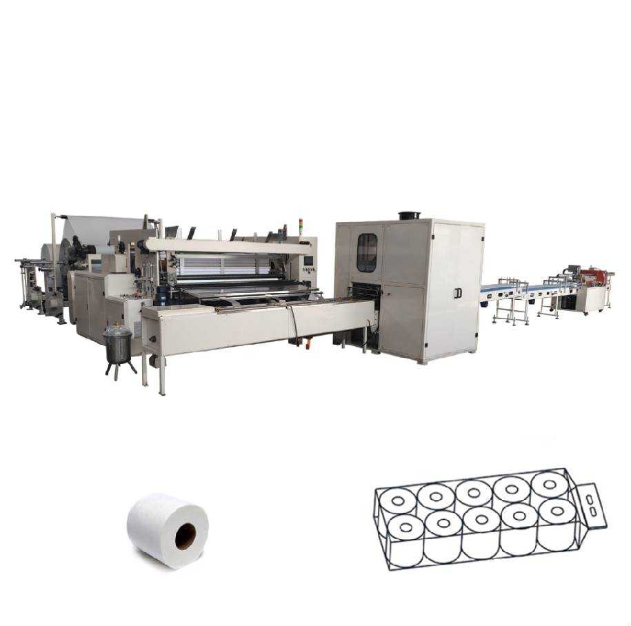 Ткань туалета делая машину, производственную линию туалетной бумаги, автоматический туалет делая машину