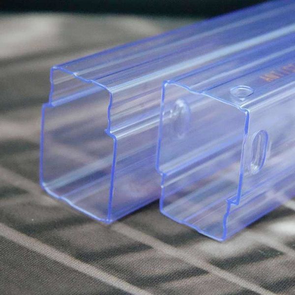 ESD Electronic Components Packaging Transport PVC Transparent Tube Custom Size