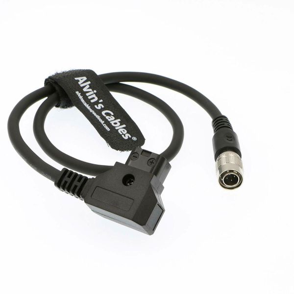 Д-кран АНТОН БАУЭР к силовому кабелю приборов 4ПИН Хиросе мужскому ядровому для ЗАСКОМ