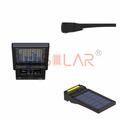 ABS PC Portable Solar Lights Outdoor IP65 Waterproof IK10 Class With PIR Sensor