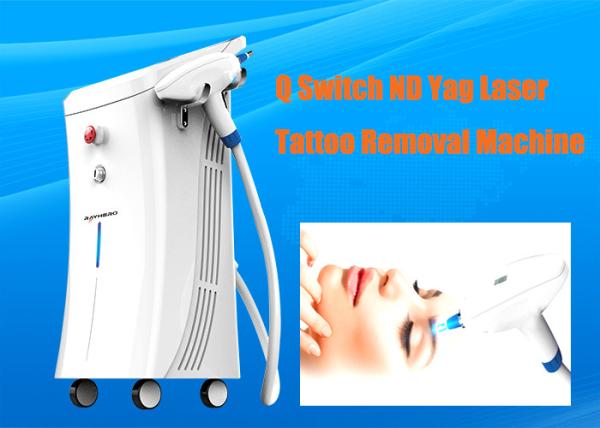 Multifunctional Tattoo Laser Removal Equipment With 1064 nm 532 nm Black Ball Tip