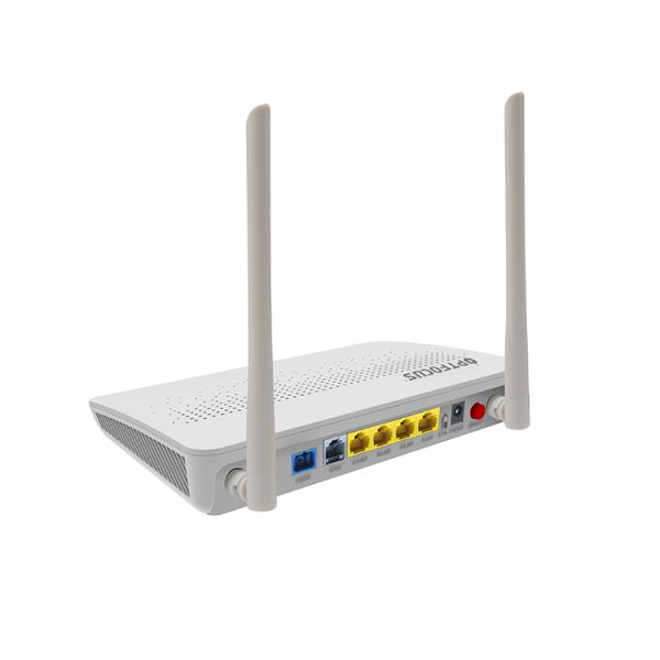 VOIP telephone ONU EPON XPON GPON works with OLT use as wifi router triple play service device FTTH