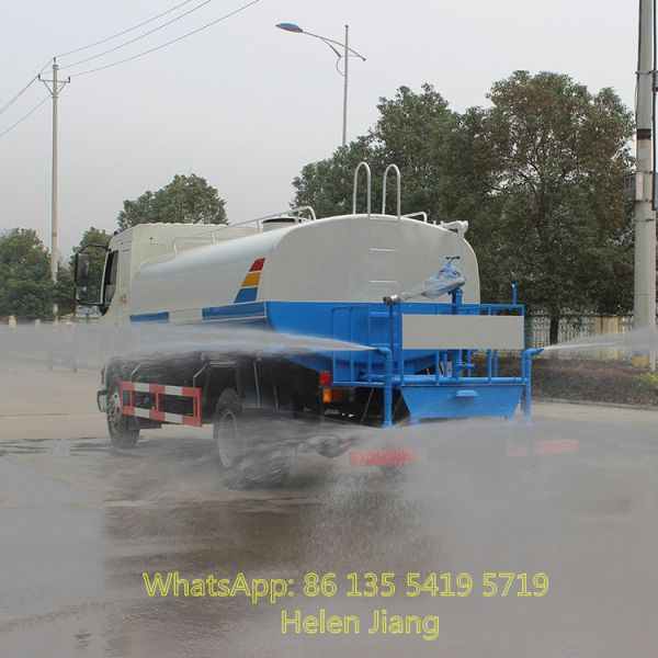 ISUZU 6 Wheeler 14M3 4T Water Sprinkler Truck