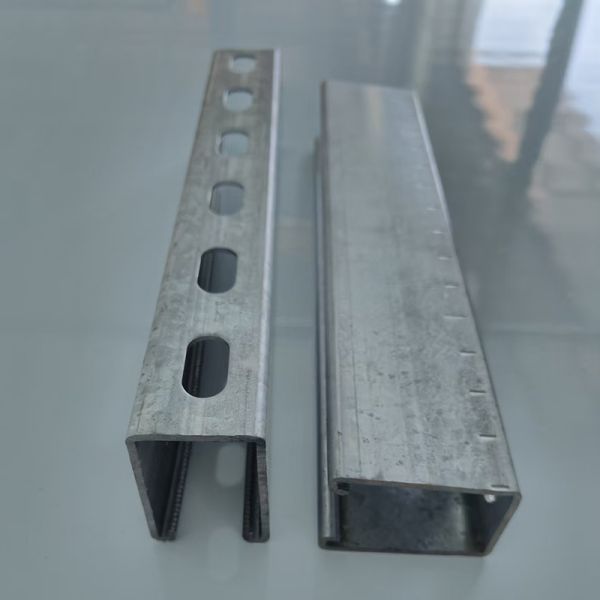 High Strength 41x62mm C Slotted Channel Unistrut Strut Channel For Solar Bracket Support