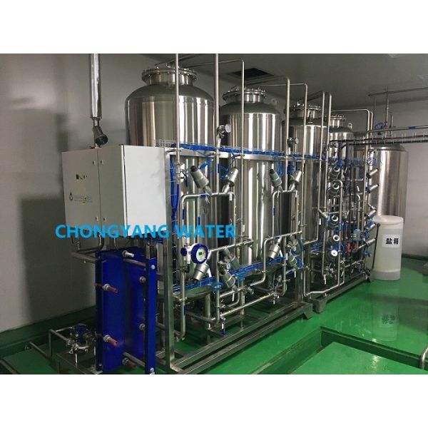 Pharma Water Generation System with Hot Water Sanitizable Reverse Osmosis and EDI