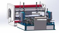 Máquina de embalagem automática de tecido de vácuo inteligente, controle PLC 380V 50Hz
