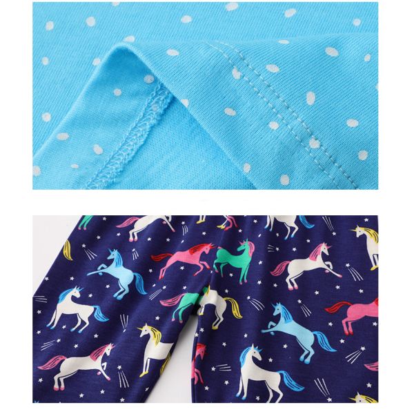 two piece Spring Children's Clothing Short Sleeved T-Shirt Trousers Sets