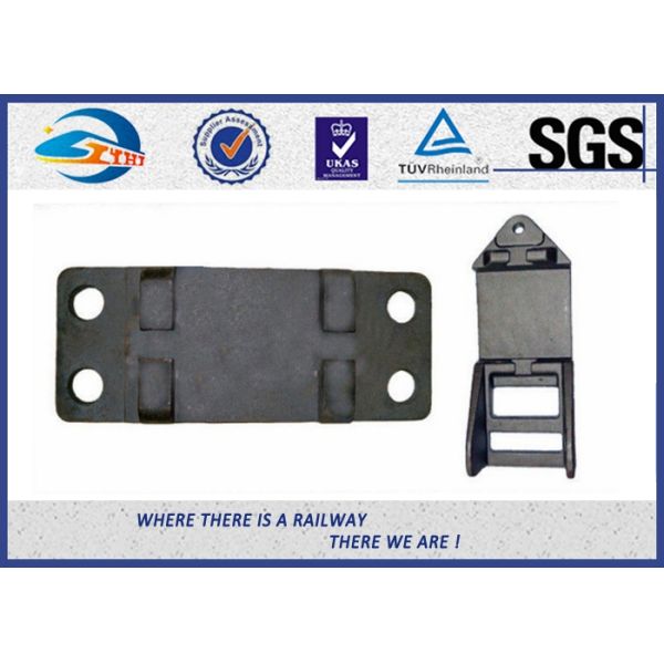 Простое бросание цвета или выкованные плиты связи железной дороги для рельса UIC60