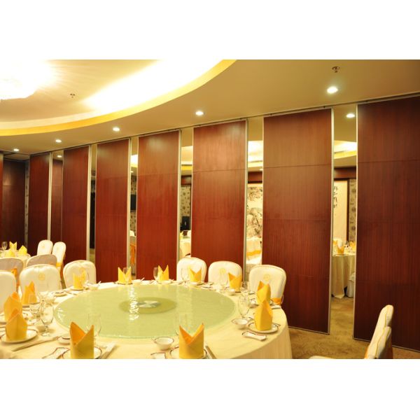 Acoustic Movable Partition Walls , VIP Wooden Partition Door