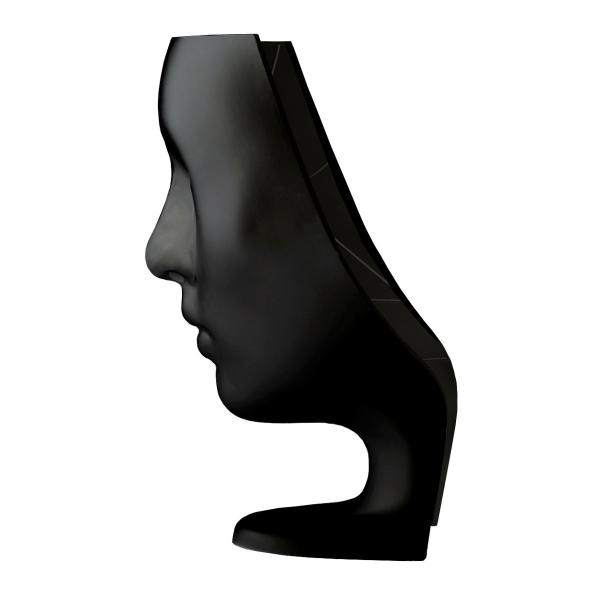 Human Face Fiberglass Nemo Mask Chair Decorative Function 92 * 94 * 134cm