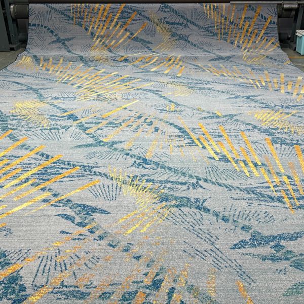 PRAYER Western Corridor Axminster Carpet in Rectangle Shape with Nylon Material and Long