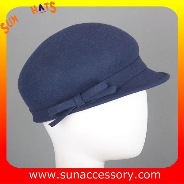 9140784 Sun Accessory customized  winner  fashion 100% wool felt Ivy hats, women hats and caps wholesaling