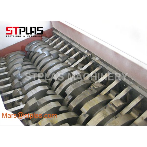 Промышленный двойной шредер жесткого диска жесткого диска Э-отхода вала