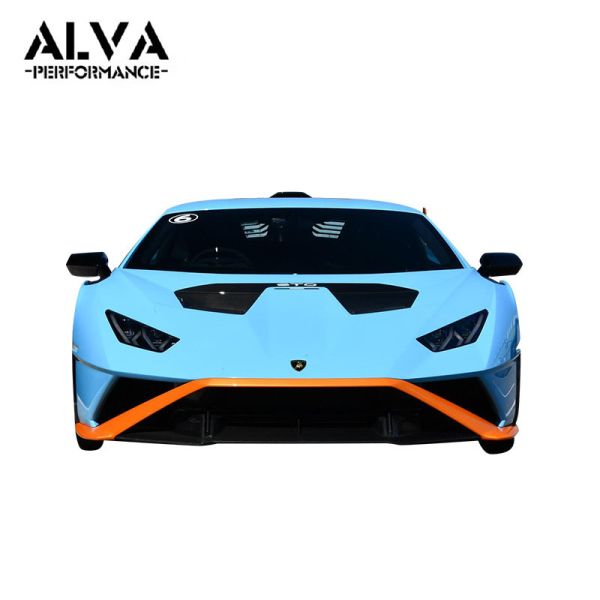 Dry Carbon Fiber Body Kit Compatible Specifically with Lamborghini Huracan STO Providing Aerodynamic Exterior Upgrade