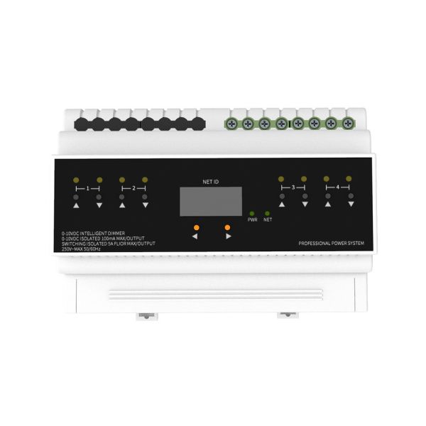 5 Amps DIN FLV4 освещая каналы отсека управления 4 затемняя регулятор