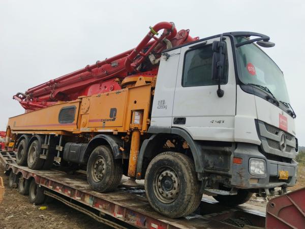 Services professionnels de réparation et d'entretien de camions à pompe à béton