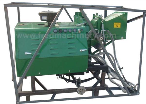 Diesel Engine Hydraulic Wood Chipper 40HP Power With Double Rollers