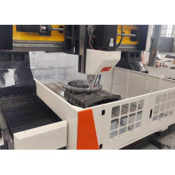 6000x3900x2700mm Overall Size CNC Gantry Metal Drilling Machine 70mm Max Drilling Diameter