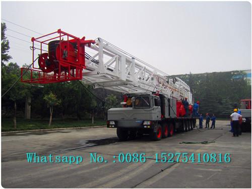 Equipamento de perfuração montado SINO caminhão do poço de água com caixa de engrenagens ZJ20/1580CZ de Allison