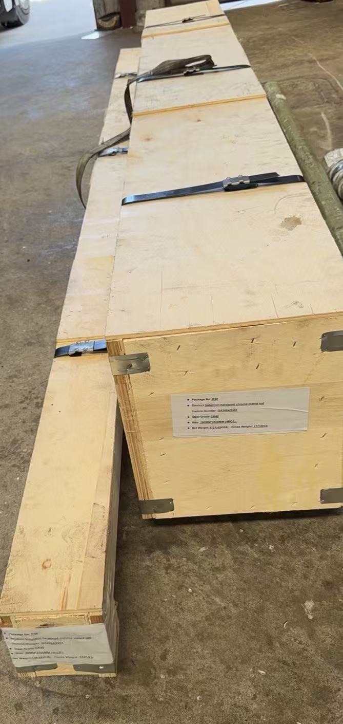 Induction Hardened Chrome Plated Hydraulic Piston Rod Heavy Duty for Hydraulic Cylinders