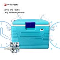 Boîte de refroidissement à glace de 54L, refroidisseur de boîtier en plastique dur pour la conservation thermique