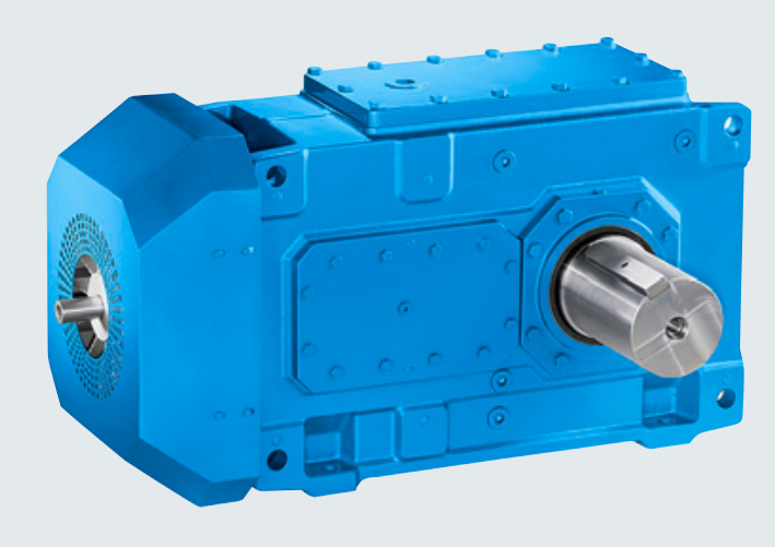 EB.SH Series helical bevel right angle shaft industrial gearbox with output