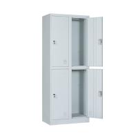 Do metal de quatro portas do armário de armazenamento do mobiliário de escritório cacifos de aço