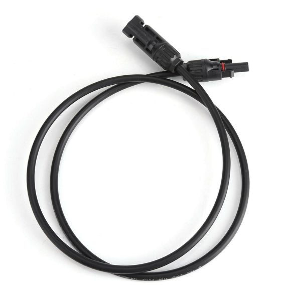 удлинительный кабель панели солнечных батарей 5m + турист Rv Vw Motorhome каравана соединителей 4mm