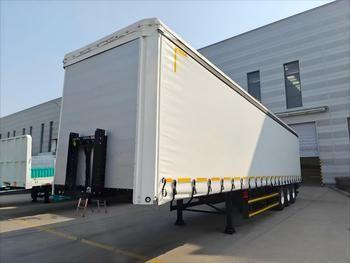 Versatile CIMC Tarped Semi-Trailer Frames Customizable For Cargo Protection