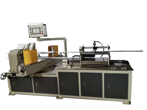 TZ100-2 Machine à couper et à fabriquer des tubes de papier à deux têtes CNC multi-couteaux