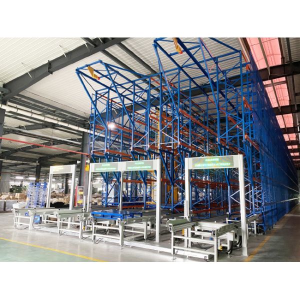 U-Turn Stacker Crane Curve Rail Type S/R Machine ASRS Automatic Storage And Retrieval System