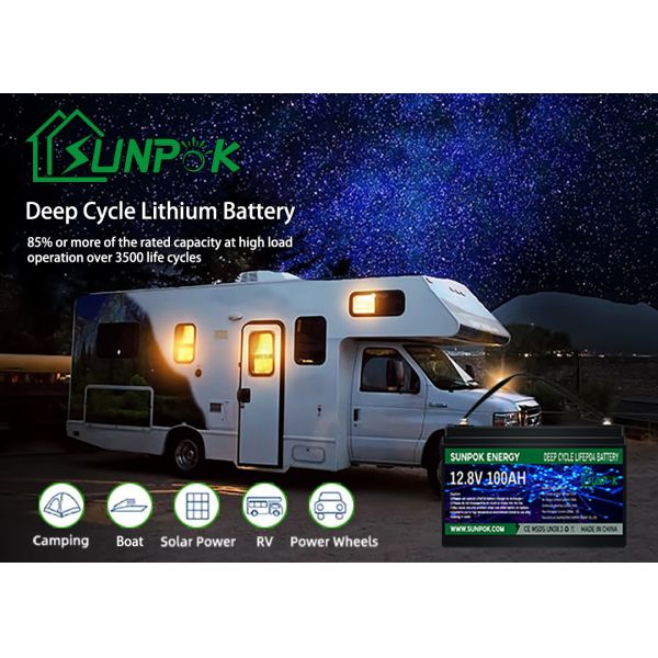 Откройте беспрецедентное хранилище энергии с литиевой батареей Sunpok Deep Cycle Li-Ion