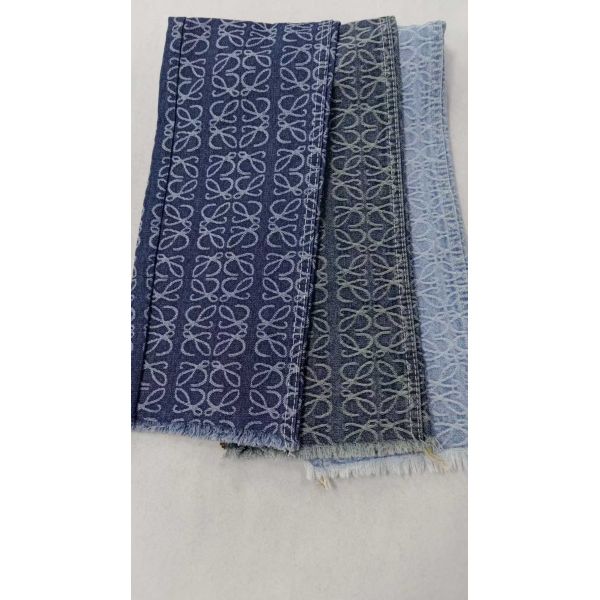 Beautiful pattern Heavy weight Dark blue with full width 180cm /10x7 Denim fabric for jeans