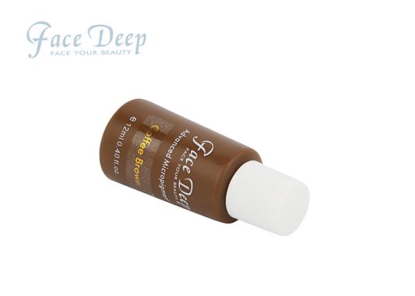 Fantastic and Hot Coffee brown Face Deep Micropigments Semi Cream for Microblading