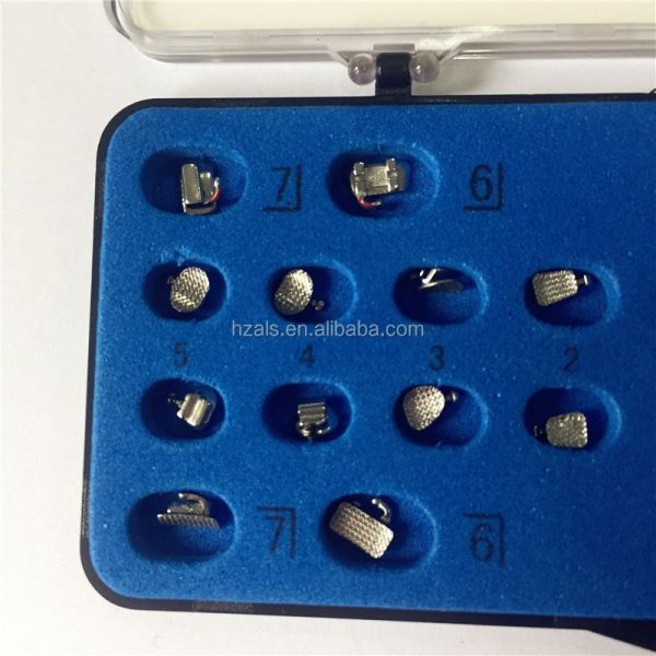 Metal Orthodontic Lingual Dental Alignment Braces For Teeth Alignment 0.018 ODM