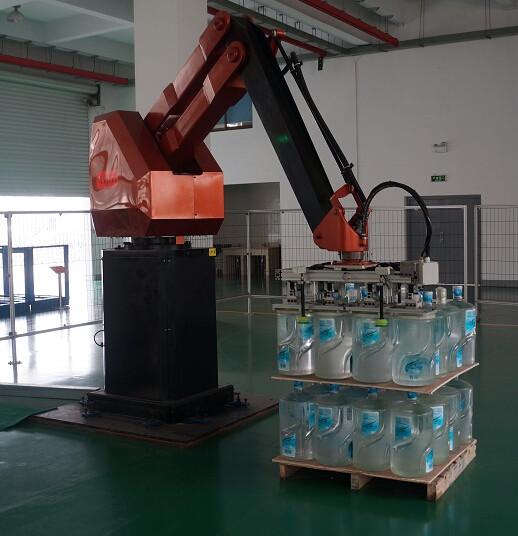 Low Failure Rate Automatic Robotic Bag Palletizer 8 KW 3000Kg - 4000Kg
