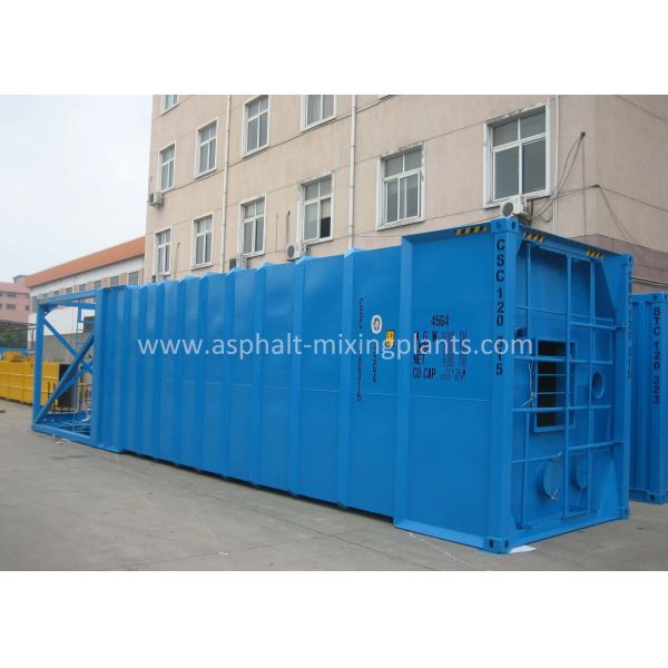 Capacité élevée réutilisée d'Asphalt Mixing Machine 40t de poudre