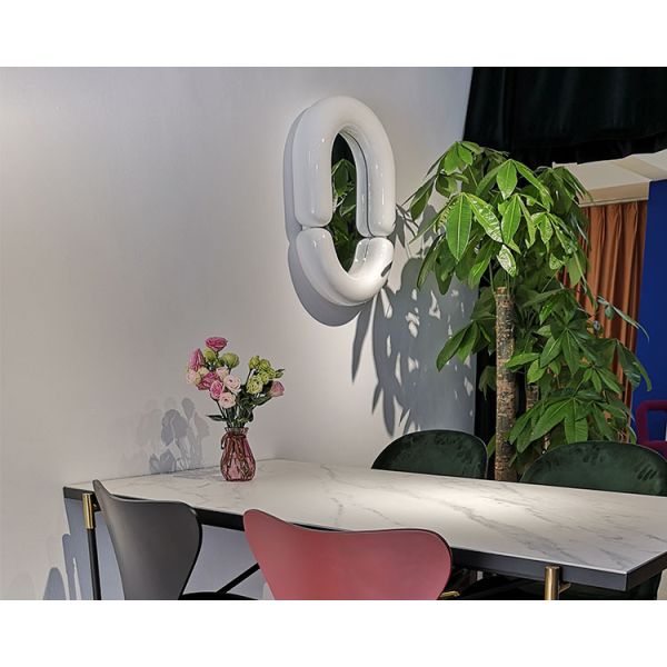 Oval Bathroom Led Wall Full Length Mirror Hanging Vanity Tall Mirror