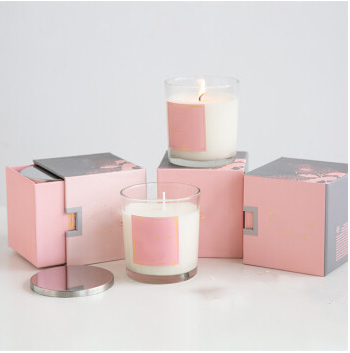 Коробки квадрата бумаги подарка коробки роскошной свечи CMYK упаковывая Biodegradable