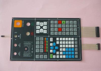 O interruptor de membrana tátil profissional da abóbada do metal 50V gravou o teclado da membrana