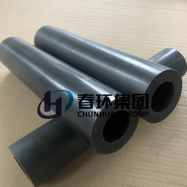 Electrical Insulation Molded 500mm 25 Carbon Filled PTFE Tube