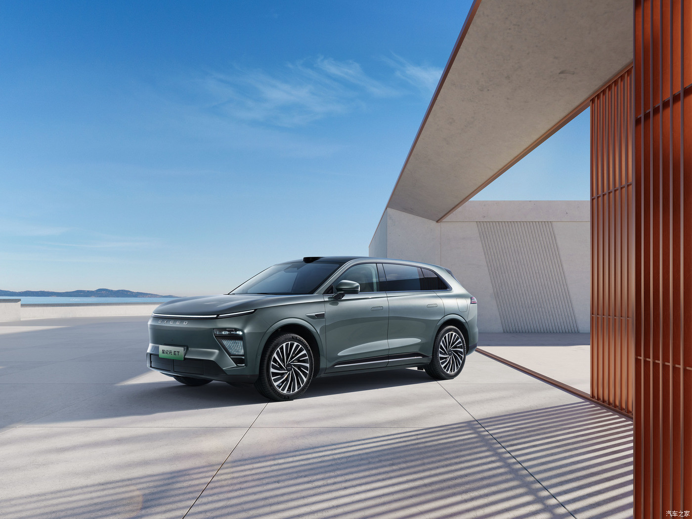 Двухмоторный силовой агрегат электрический внедорожник Chery EXEED ET для захватывающей производительности