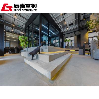 Customized Prefab Metal Office Buildings , High Strength Steel Building Warehouse