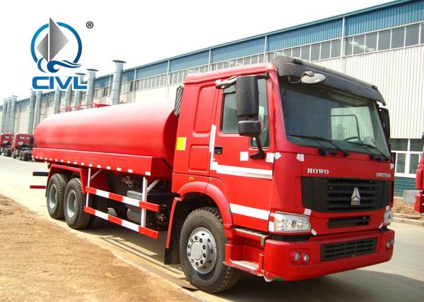 6X4 Sinotruk Howo LHD 20 KL Water Tank Truck
