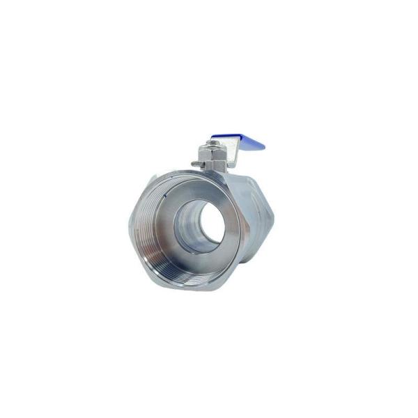 1PC válvula de esferas 1/4-4 CF8/CF8m DIN Bsp NPT Filamento de aço inoxidável SS304/316 fundição de investimento