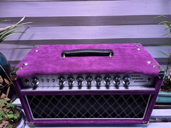 Custom Dumble CLONE Steel String Singer Head 20W 50W 100W with Suede Color, Grand Amplifier SSS Model