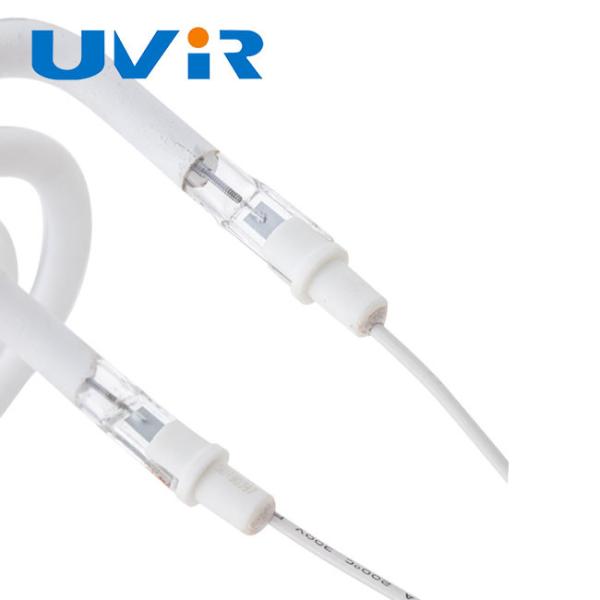 UVIR 180mm White Ring Infrared Lamp 230V Quartz Tube